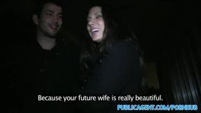 Amateur Spanish babe fucks stranger for cash