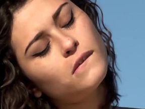 Hairy Bush - Nice Tits - Outdoor Lesbian