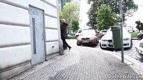 Blonde Home Desecrator Gets Her Houndstooth Flogged into Submission
