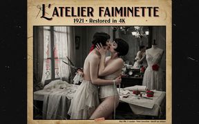 L 'atelier Faiminette 1921 Rare French Silent Erotic Film Restored in 4K