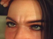 Jill Valentine anal and creampie - Resident Evil