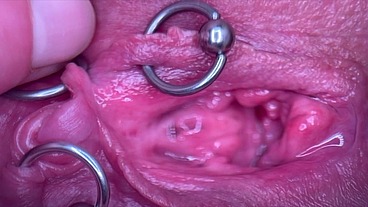 Extreme Close Up Pee and My Pierced Pussy and Clit Compilation 4 Videos