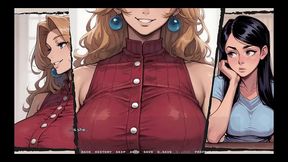 my new girlfriend [ taboo hentai game ] ep.48 caught by my step father in law with my step mom and gf in the kitchen !