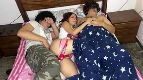 I feel like my girlfriend's friend is fucking her next to me when we share a bedroom out of necessity NTR