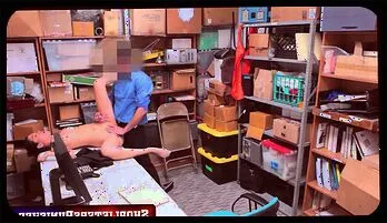 Petite Asian Jade Noir Gets Punished with Deep Office Fuck by Dominant Security Guard