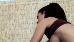 Dick lessons in the pussy while being filmed