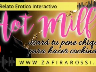 ARGENTINA - mother I'd like to fuck USA TU PENE CHIQUITO PARA HACER COCHINADAS - AUDIO SEXY INTERACTIVO - JOI STYLE ASMR