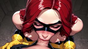 Yoghurt Party: 3D Comic Latex Vigilante POV (4k, Uncensored Ai Hentai)