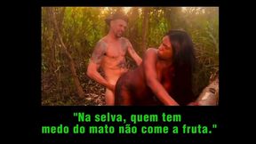 arrombei o rabao da trans barbi negra nas trilhas