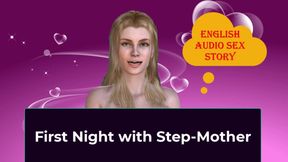 First Night with Stepmother - English Audio Sex Story.