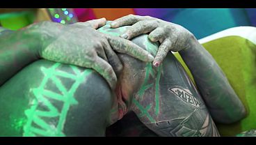 Hardcore Threesome Anal - Gapes, ATM and Facial Cumshot