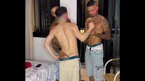 FUDENDO O PLAYBOY NA SACADA.