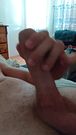 POV oral worship in bed with a hot guy