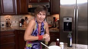 THIS HOUSEWIFE MAKES HER SAUCE BY HAND