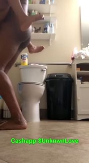 Stand up fuck, swallow cum😋