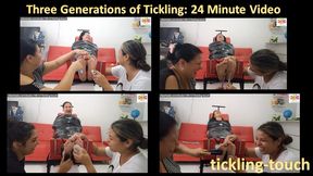 Three Generations of Tickling: 24 Minute Video Samanta-Nailu-Esperanza New Models