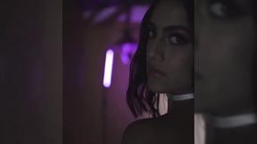 ”#mesmerizing #elegant #sensual #brunette #exotic #european #highheels #whitedress #latin #blackhair”