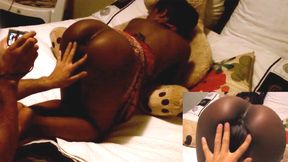”Real amateur big ass ebony African Girlfriend banged on homemade video”