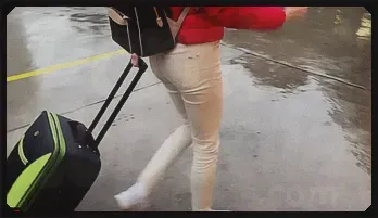 Risky Handjob on a Busy Bus