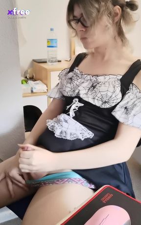 Trap with Her Panties Down