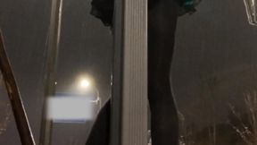 SubnCuff_OutdoorRainyNightBackCuffedtothePole1201