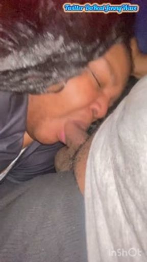 Mz B deepthroats bbc ebony milf