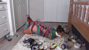 Fayth Struggles In Lots & Lots of Tape -Pt 2 of 3- WMV