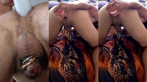 i cum from deep penetration with my asshole tilted upwards.