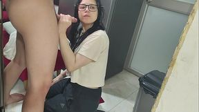 I make my step-cousin'_s fucking bitch slut suck my penis and ass until all the milk comes out
