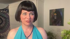 Teal Titty Tease in 4k