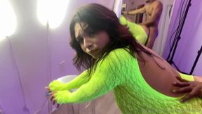 Big Curves Meet Wild Interracial Passion in Ebony Heat