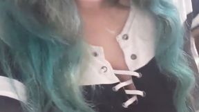 BBW Madimoon Pees and plays with Panties