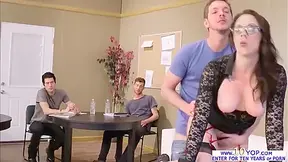 Sexy Milf Takes Three Cocks In One Shot With Chanel Preston