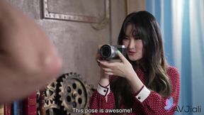Assistant Minnie Pays for Broken Camera with Her Body