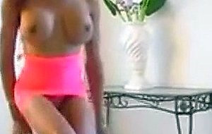 Sexy ts redhead fucks in exciting lingerie