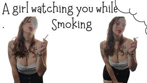 Girls smoking