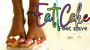 Eat Cake Foot Worship