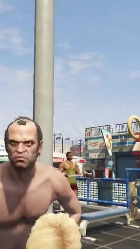 Iconic moment from &quot;Tracey have sex with her Sugar daddy Trevor in outdoor beach gym&quot;