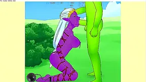 Dark Elf Impaled by Massive Orc Cock in Wild Hentai Fantasy Ride