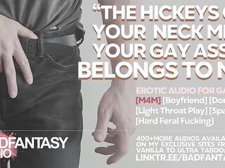 Obsessively and Jealously Claiming Each Part of U [M4M] [Binaural ASMR] [Domination] [Boyfriend Roleplay] [Audio For Homo Males] [Boy Groaning]