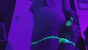 Glow in the dark buttplug