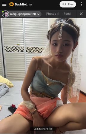 Teen cute petite Japanese girl shows off her small tits