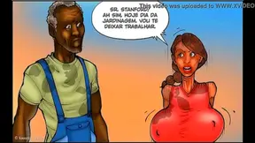 Wife Craves Gardeners Massive Rod in Hot Interracial Encounter