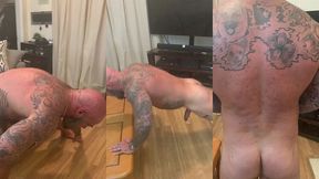 jason collins working out with a raging hard-on!