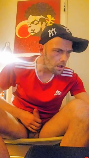 Horny Playing with My Dick