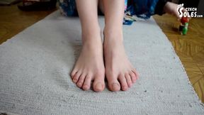Japanese style foot goddess Kira