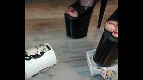 Lady L crush white cup.