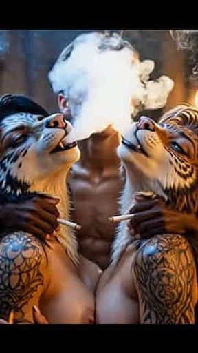 Smoking Furry Fetish AI