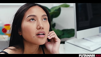 May Thai Grows Futa Cock - Asian Pinay Trans Girl Ftm Fucks Redhead Doctor