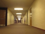 I sent this video to my boss on my last day of work.  Running down the hall outside of his office.